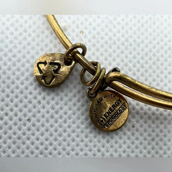 Alex and Ani | “J” charm bracelet/bangle - Picture 5 of 16